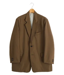 【レディース】Fulled Wool Twill Oversized Jacket