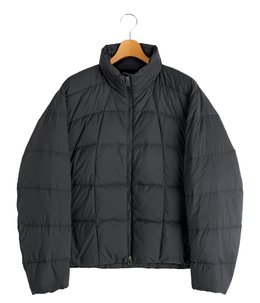 Gridded Down Jacket