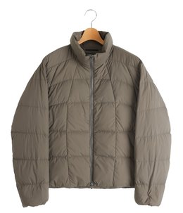 Gridded Down Jacket
