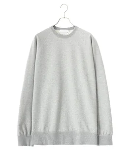 Ultra Compact Terry Crew Neck Sweater