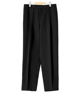 Scale Off Wool Tapered Trousers