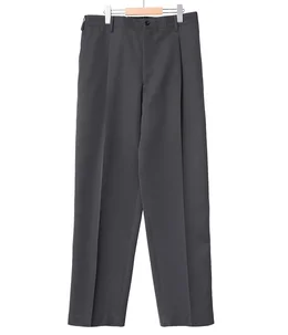 Scale Off Wool Tapered Trousers