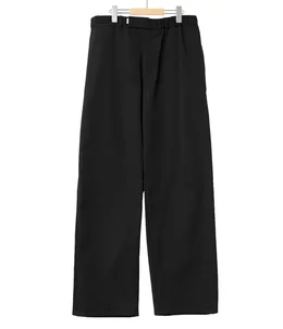 Scale Off Wool Wide Tapered Chef Pants