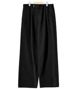 Scale Off Wool Wide Chef Pants