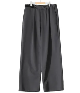 Scale Off Wool Wide Chef Pants