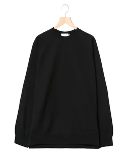 Ultra Compact Terry Crew Neck Sweater