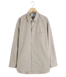 ALUMO for GP L/S Oversized Regular Collar Shirt
