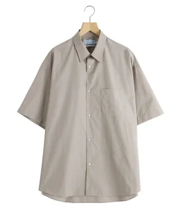 ALUMO for GP S/S Oversized Regular Collar Shirt