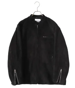 Goat Suede Single Riders Jacket