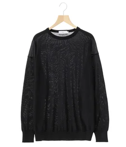 High Gauge L/S Crew Neck Knit