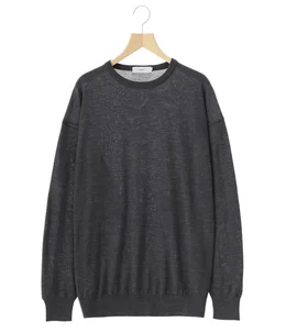 High Gauge L/S Crew Neck Knit