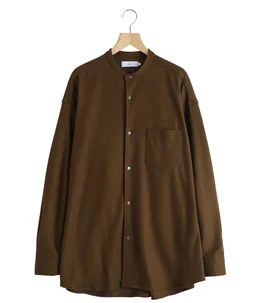 【最終値引】ORGANIC COTTON ROUGH MELLOW SHIRTS GU253-50222B-brw-01.jpg