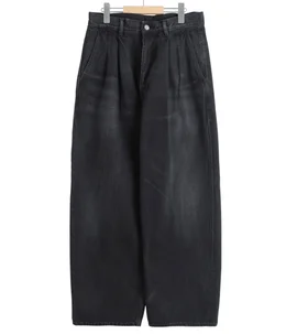 Selvage Denim Two Tuck Pants