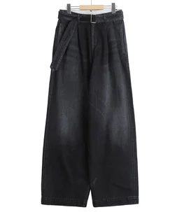 【レディース】Selvage Denim Belted Pants