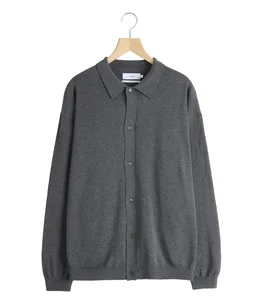 Suvin High Gauge Knit Oversized L/S Shirts