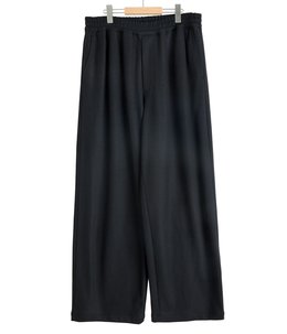 Wool Smooth Flannel Easy Wide Pants
