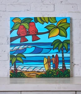 Giclee 20 x 20 ISLAND SWEETHEARTS SN #2