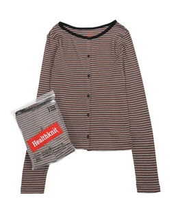 【レディース】Rib Crew Cardigan