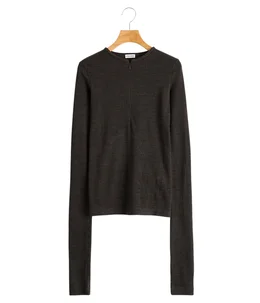 【レディース】Plating Rib Zip Up Tee