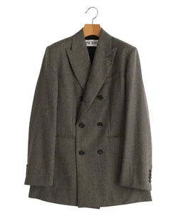 【予約】【レディース】Wool Gabardine Double-Brested Jacket