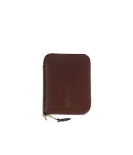 SMALL ZIP WALLET CORDOVAN