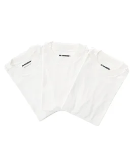 JIL SANDER+ パックTシャツ S ホワイト ジルサンダー JIL SANDER - JIL SANDER+ ホワイト Tシャツ パック Mサイズの