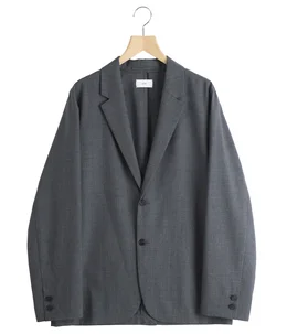 WOOL TROPICAL TAILORED JACKET