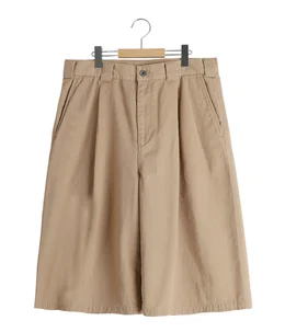 SHORT PANTS - Pigment Print Chino Cloth -
