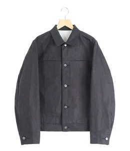 DENIM TRUCKER JACKET- 12.5oz Rainbow Denim + SUMI ＋Needles Punch
