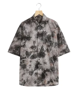 BOIL S/SHT- Hand Drawing SUMI Printing＋Overdye -