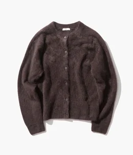 【予約】【レディース】ROYAL CASHMERE FUR CREWNECK CARDIGAN