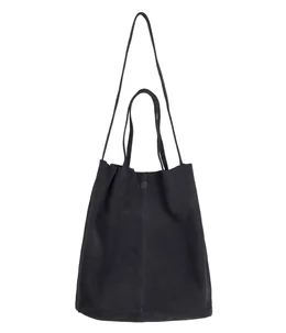 3WAY LARGE TOTE -OIL SUEDE-