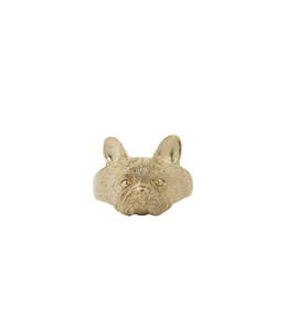 【レディース】French bulldog ring