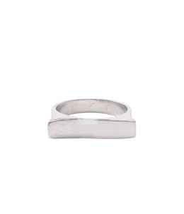 HOLLOW RECTANGLE RING