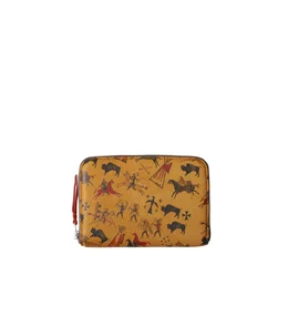 ROUND FASTENER WALLET S,TIPI ART | LARRY SMITH(ラリースミス