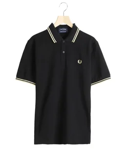 FRED PERRY ブラックポロシャツ 40インチ TWIN TIPPED FRED PERRY SHIRT | FRED PERRY(フレッドペリー
