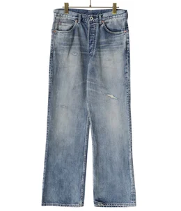 SHOE CUT JEANS  - USED WASHED -