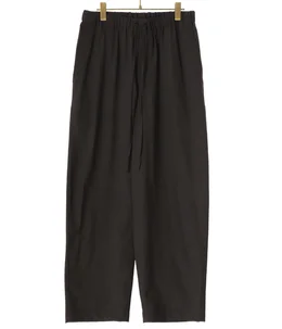 COCOON WIDE EASY PANTS - TUMBLED WOOL TROPICAL -
