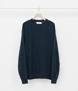 【予約】CREW NECK - sp120's wool cotton knit -