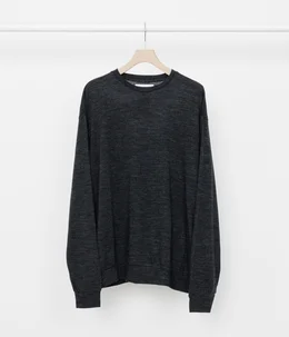 【予約】CREW NECK - sp120's wool cotton knit -