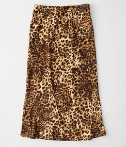 【予約】【レディース】LEOPARD EASY SKIRT