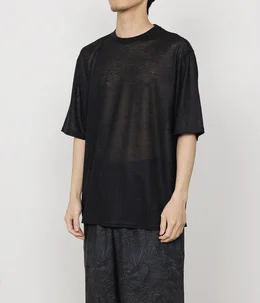 【予約】CREW NECK TEE - RAMIE KNIT -