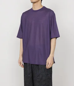 【予約】CREW NECK TEE - RAMIE KNIT -