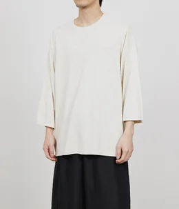 【予約】BALL GAMES THREE-QUARTER SLEEVE TEE -NOIL SILK KNIT-