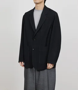 【予約】STROLL AROUND JACKET -TUMBLED WOOL SERGE-