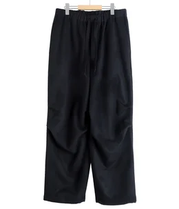 【予約】KNEE TUCK PANTS -WOOL SILK BEAVER-