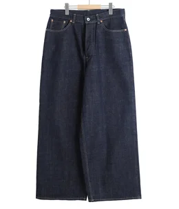 【予約】BAGGY JEANS -ORGANIC COTTON 13.5oz SELVEDGE DENIM-