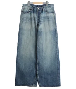 【予約】BAGGY JEANS -ORGANIC COTTON 13.5oz SELVEDGE DENIM-