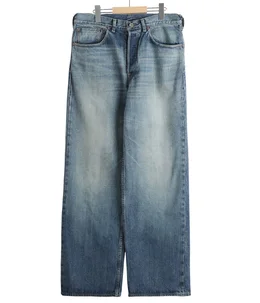 【予約】CLEAN CYLINDER FIT JEANS -ORGANIC COTTON 13.5oz SELVEDGE DENIM-