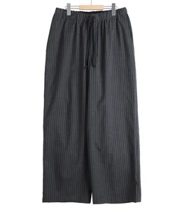 【予約】WIDE CYLINDER FIT EASY PANTS -2/72 WOOL TROPICAL WASHER -